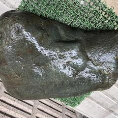 緑石　盆栽石　平石　水槽石　園芸　生け花　ガーデニング
