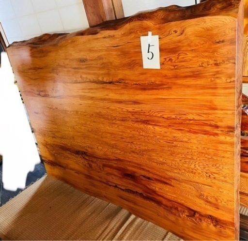 屋久杉テーブル(1枚板)⑤