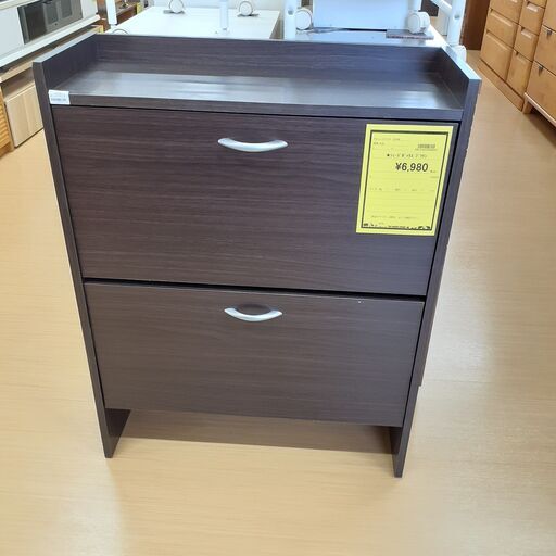 お値下げ致しました【U1060】★シューズボックス ブラウン