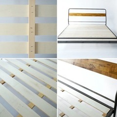 a.depeche アデペシュ 「socph bed semi-double 」ソコフ ベッド セミダブル　　アイアンフレームベッドの画像