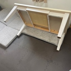 ローテーブル　白　1000✖️600✖️高さ410の画像