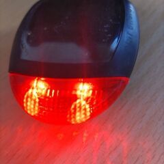 新品✨Solar充電　LED自転車用テールライト×2