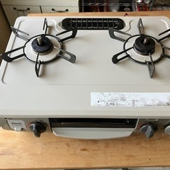 商談中プロパンガス ガスコンロ 二口