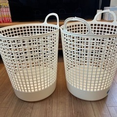 洗濯カゴ　ランドリーバスケット　籠　