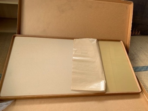 木製額縁　ブラウン　【新品】