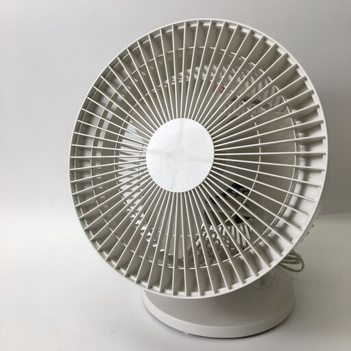 無印良品 サーキュレーター AT-CF26R-W 2016年製 動作品 卓上 コンパクト 扇風機 24d菊TK