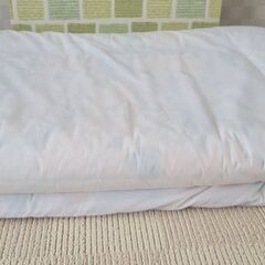 敷パッド×１、敷布団×２の画像