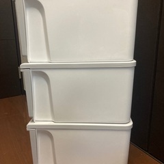 ニトリ 収納ケース Nフラッテ ハーフ(グレー)の画像