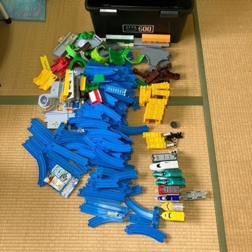 プラレール　レールたくさん