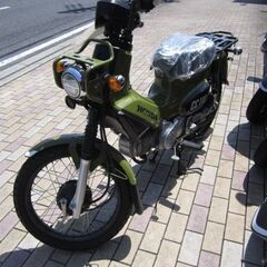 HONDA希少クロスカブ１１０入荷致しました！リフレッシュメンテナンス済みです。カムフラージュグリーン！の画像