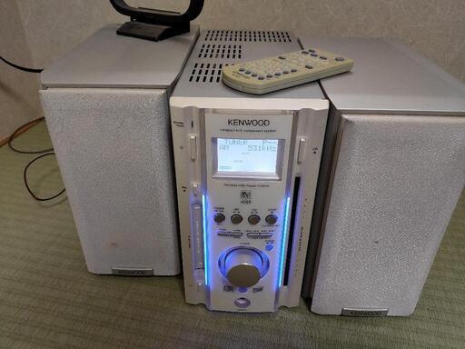 家電 オーディオ コンポ　Kenwood