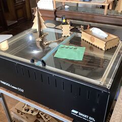 H様11日引き渡し予定。透明アクリルOK。最大10mmまで切断可能💞レーザー加工機fabool co2 laser(40w)稼働中の機械です❣️テスト加工講習もつけます❣️の画像
