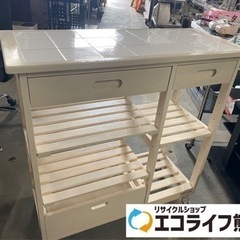 キッチンカウンター　ホワイト