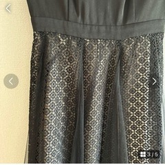 【KATHARIN ROSS】ドレス　パーティー フォーマル 黒 ワンピースの画像