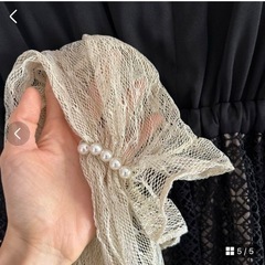 【KATHARIN ROSS】ドレス　パーティー フォーマル 黒 ワンピースの画像