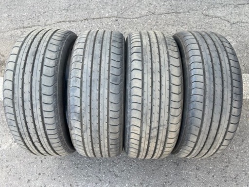 205/50R17 ダンロップ 夏タイヤ 2014年製造 4本 バリ溝 (英二