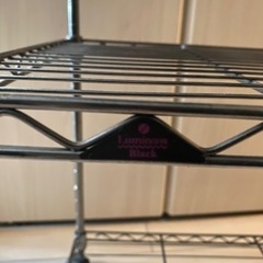 【無料で差し上げます！7日希望】スチールラックの画像