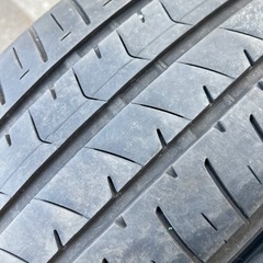 215/60R17 ブリヂストン夏タイヤ 2017年製造 2本の画像