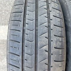 215/60R17 ブリヂストン夏タイヤ 2017年製造 2本の画像