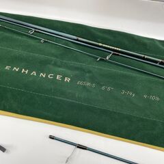 開封済み未使用 TIEMCO ENHANCER E65M-5 ルアーロッド 釣竿 パックロッド ティムコ エンハンサー 5ピース 196cm 札幌市の画像