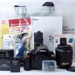 ♥︎◇NIKON D60 ◇迷ったらこのカメラ♪ ◇スマホ転送♪ ◇バッグ付き♪ スマホ転送可 Nikon D60 一眼レフデジタルカメラ 電池 充電器