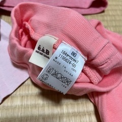 子供服　まとめ売り　 女の子　80 Tシャツ、ロンT  子供服の画像