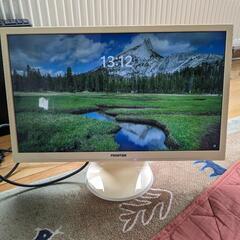 FRONTIER PCモニターFR2301WHW HDMI ホワイト 