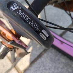 18型　自転車 幼稚園　小学生低学年　女子　ピンク　キッズの画像