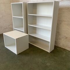 【ジモティ限定特価】  NITORI ニトリ カラーボックス 収納棚 3個セット ②の画像