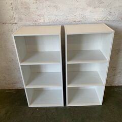 【ジモティ限定特価】  NITORI ニトリ カラーボックス 収...