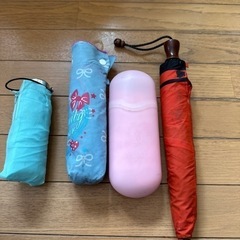 値下げしました　折りたたみ傘　4本セットの画像