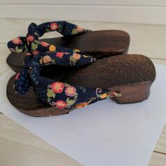 下駄サンダル１９センチの画像