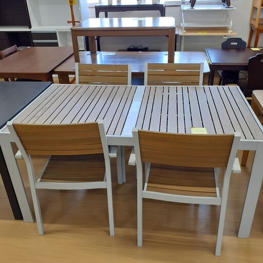 お値下げ致しました【U1061】K▲IKEA SJALLAND テーブル・イス4脚セット