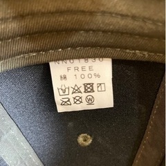 美品☆ノースフェイス　キャップ　オリーブカーキの画像