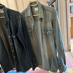 backnumber バックナンバーデニムシャツメンズの画像