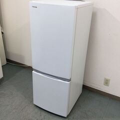 （5/15受渡済）JT8597【TOSHIBA/東芝 2ドア冷蔵庫】高年式 2021年製 GR-S15BS-W 家電 キッチン 冷蔵冷凍庫 右開き 153L