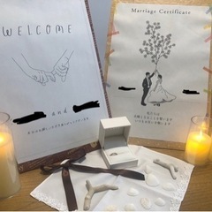 結婚式　ウェルカムテーブル