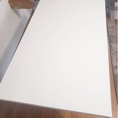 決定しました！ダイニングテーブル　　白の画像