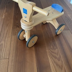 BorneLund はじめての木製バイク