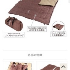 わがやのシュラフの画像