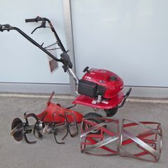 Honda こまめ 耕運機 赤 HONDA（ホンダ） 車軸式耕運機 こまめ 4サイクルエンジン 家庭用