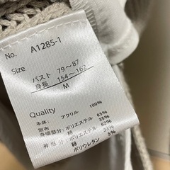 ニット Tシャツ長袖の画像