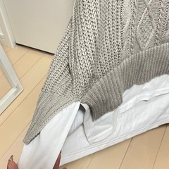ニット Tシャツ長袖の画像