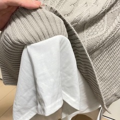 ニット Tシャツ長袖の画像