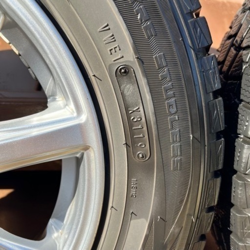 スタッドレス　ホイール4本セット　145/80R13
