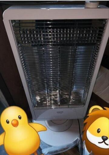 激安中古 底値！ 山善 首振り カーボンヒーター