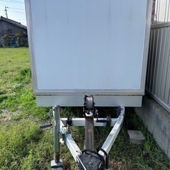　　コンテナトレーラー　物置　軽箱　の画像