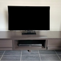 【お譲り先決定しました】テレビ台　収納付きの画像