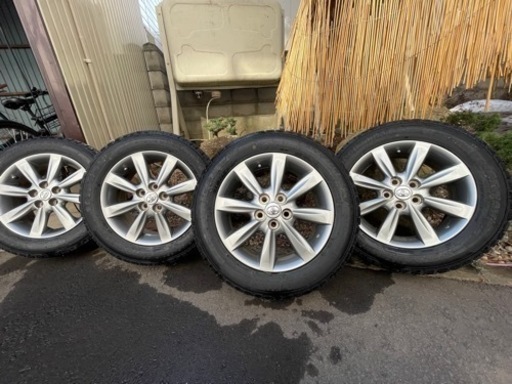 20ウィッシュ純正アルミ＆185/65R15タイヤ