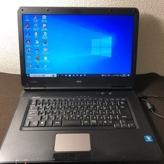 【お得】NECノートパソコン PC-VK24TXZCD (Windows10Pro / RAM: 8GB / office 2007)の画像
